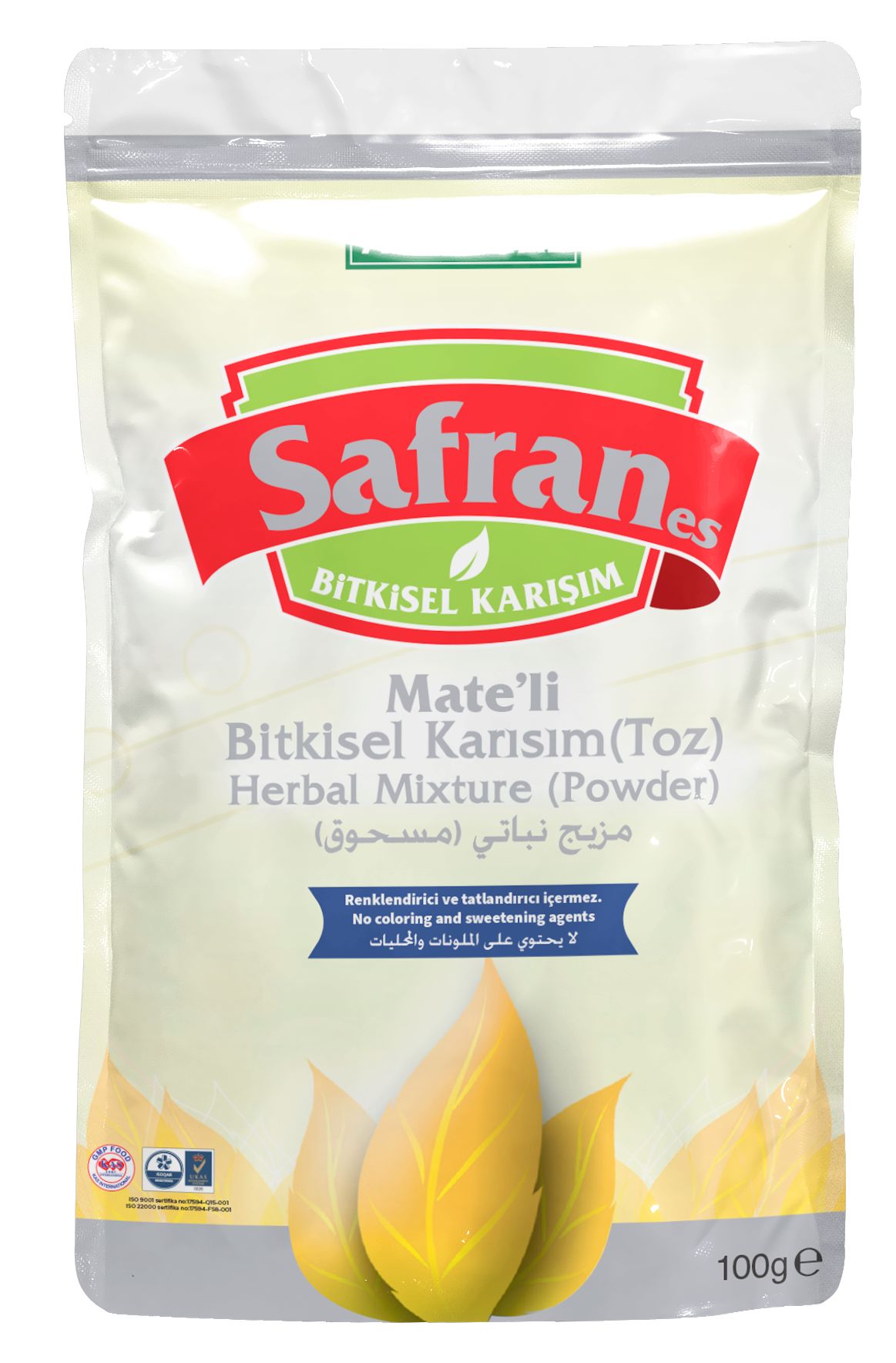 Safranes Mateli Bitkisel Karışımlı Toz 100 gr