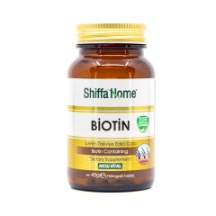 Shiffa Home Biotin İçeren Takviye Edici Gıda 750 mg 60 Tablet