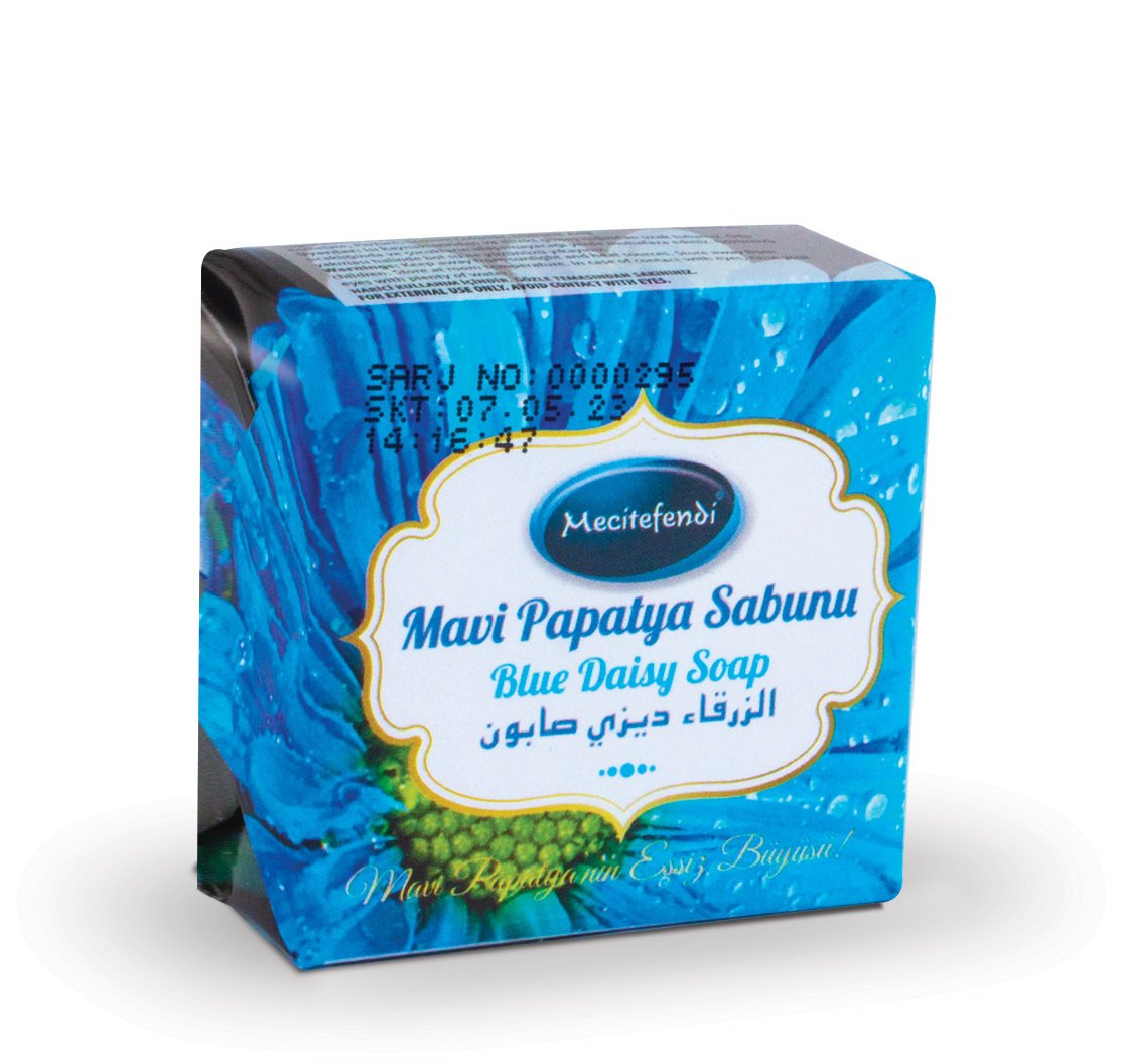 Mecitefendi Sargılı Mavi Papatya Sabunu 50g