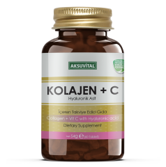 Shiifa Home Kolajen + C Vitamini & Hyaluronik Asit İçeren Takviye Edici Gıda 60 Tablet