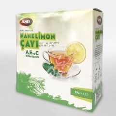 Nane Limon Çayı 24 Paket Almey Koza