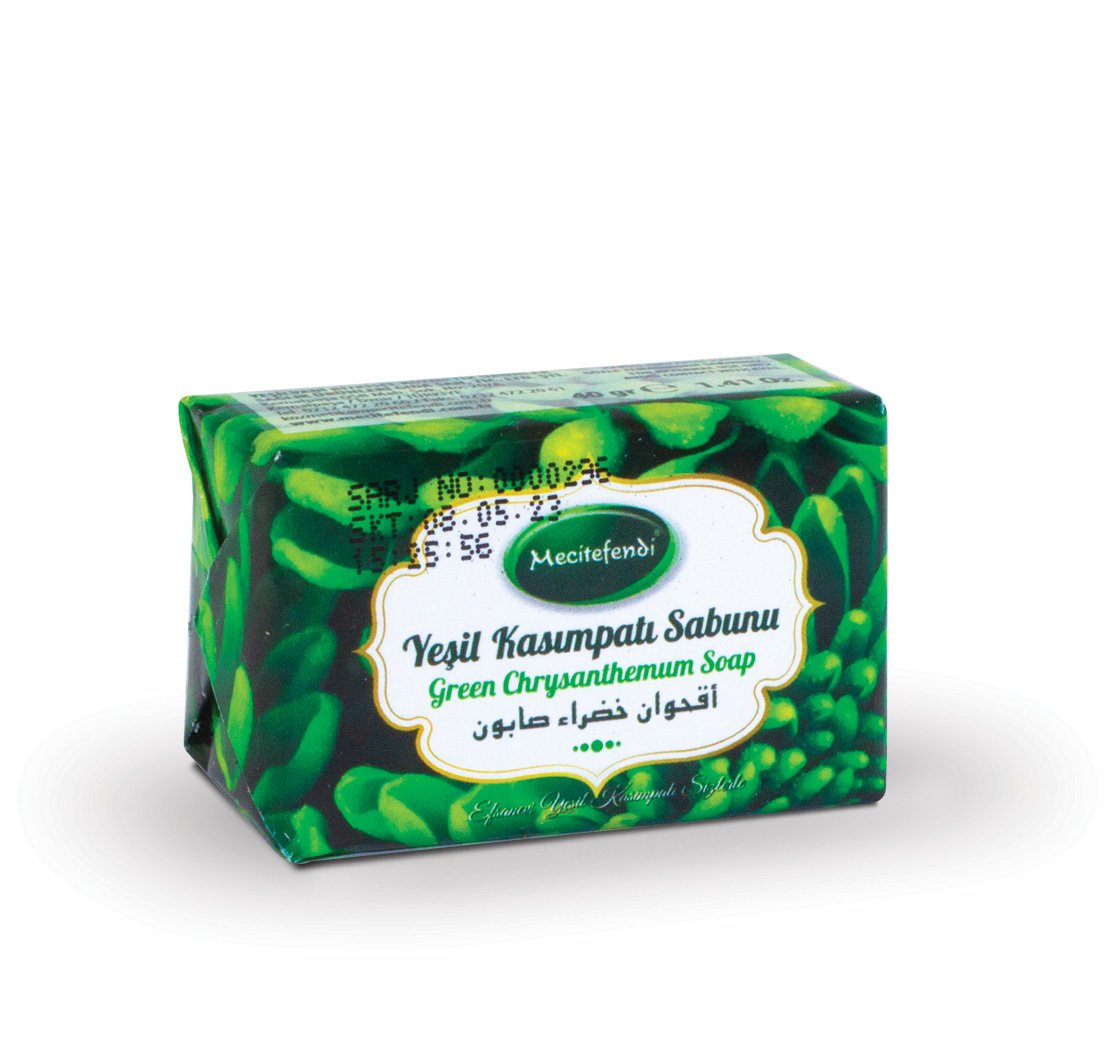 Mecitefendi Yeşil Kasımpatı Sargılı Sabun 40 gr