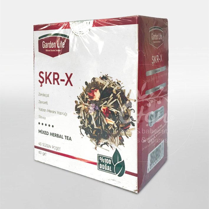 Garden Life ŞKR-X Karışık Bitki Çayı 40 Poşet 60 g