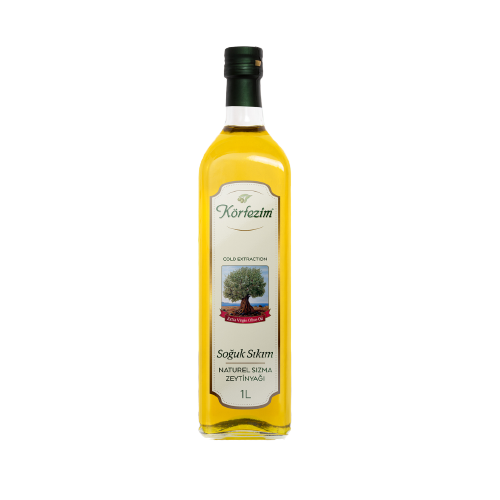 Körfezim Naturel Sızma Soğuk Sıkım Zeytinyağı 1 Lt