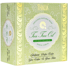 Thalia Akne Karşıtı Çay Ağacı Yağlı Doğal Katı Sabun 150 gr