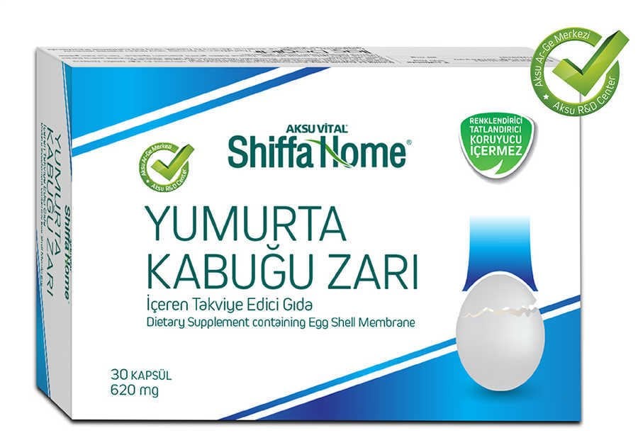 Shiffa Home Yumurta Kabuğu Zarı 30 Kapsül