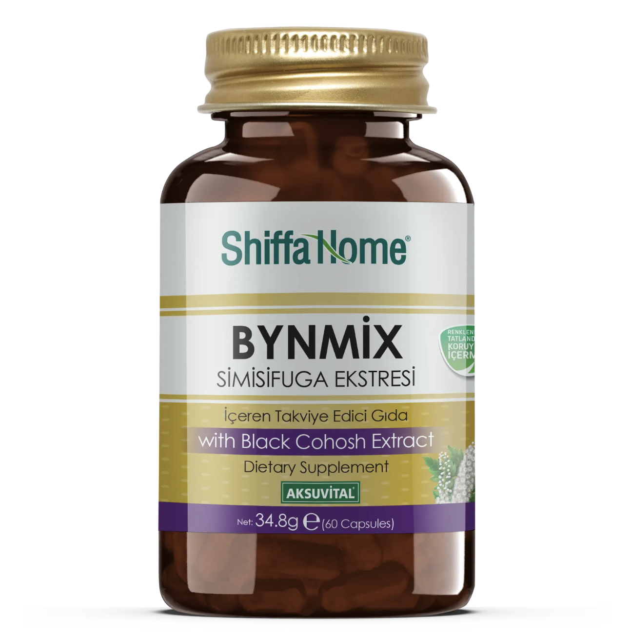 Shiffa Home Bynmix Simisifuga Ekstresi İçeren Takviye Edici Gıda 60 Kapsül