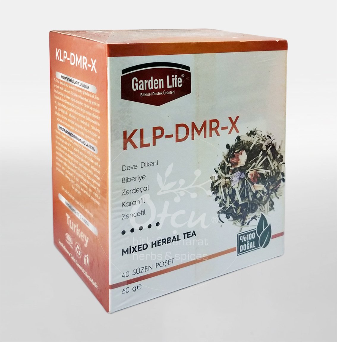 Garden Life KLP-DMR-X Çay 40 Süzen Poşet