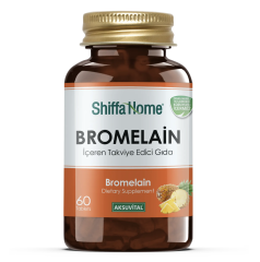 Shiffa Home Bromelain İçeren Takviye Edici Gıda 60 Kapsül
