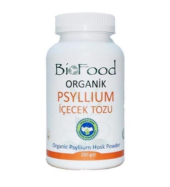 Biofood Organik Psyllium İçecek Tozu Karnıyarık Tohumu 250 gr