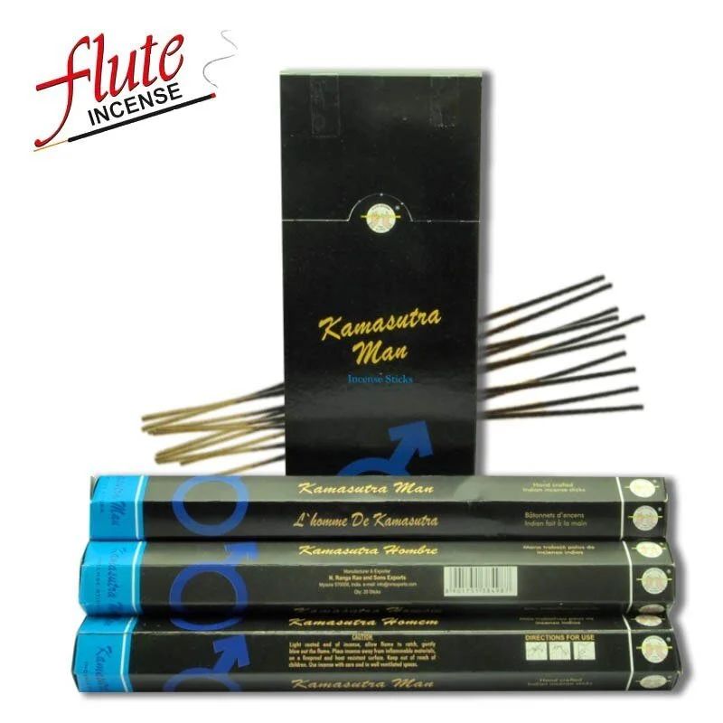 Flute Çubuk Tütsü Çeşitleri 20'li Kamasutra Man