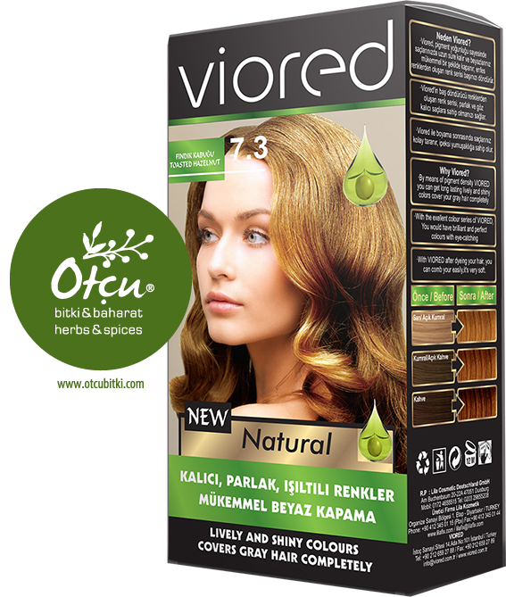 Viored Deluxe Saç Boyası 7.3 Fındık Kabuğu Lila Cosmetics