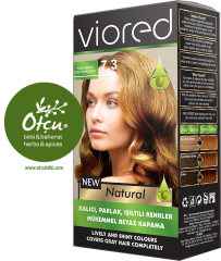 Viored Deluxe Saç Boyası 7.3 Fındık Kabuğu Lila Cosmetics