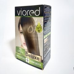 Viored Deluxe Saç Boyası 7.0 Kumral Lila Cosmetics