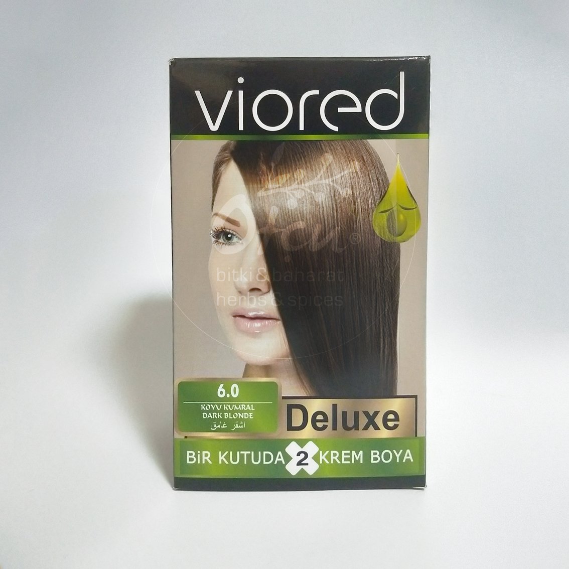 Viored Deluxe Saç Boyası 6.0 Koyu Kumral Lila Cosmetics