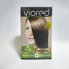 Viored Deluxe Saç Boyası 6.0 Koyu Kumral Lila Cosmetics