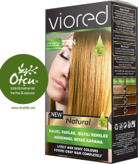 Viored Deluxe Saç Boyası 7.73 Altın Karamel Lila Cosmetics