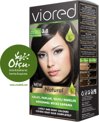 Viored Deluxe Saç Boyası 3.0 Koyu Kahve Lila Cosmetics