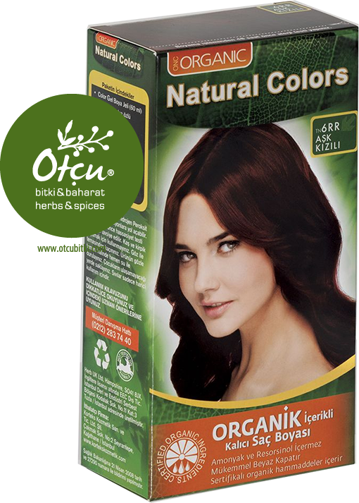 Natural Colors 6RR Alev Kızılı (AŞK KIZILI) Organik Saç Boyası