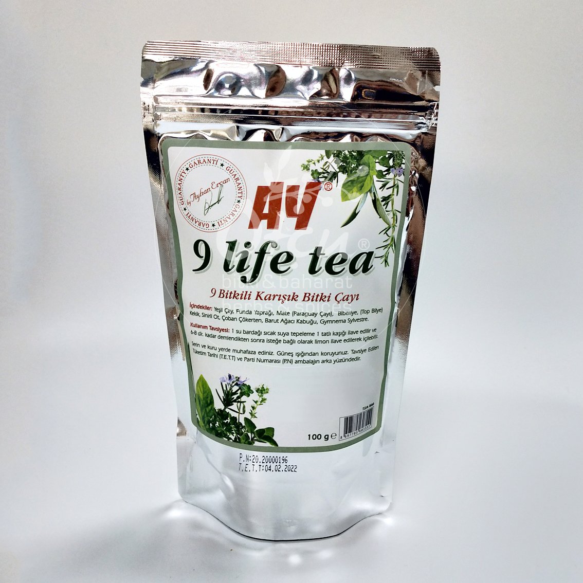 Ayhan Ercan 9 Life Tea 100 gr