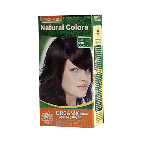 Natural Colors 4B Bitter Çikolata Organik Saç Boyası