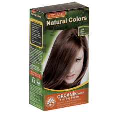 Natural Colors 6N Koyu Kumral Organik Saç Boyası
