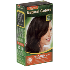 Natural Colors 5N Açık Kahve Organik Saç Boyası