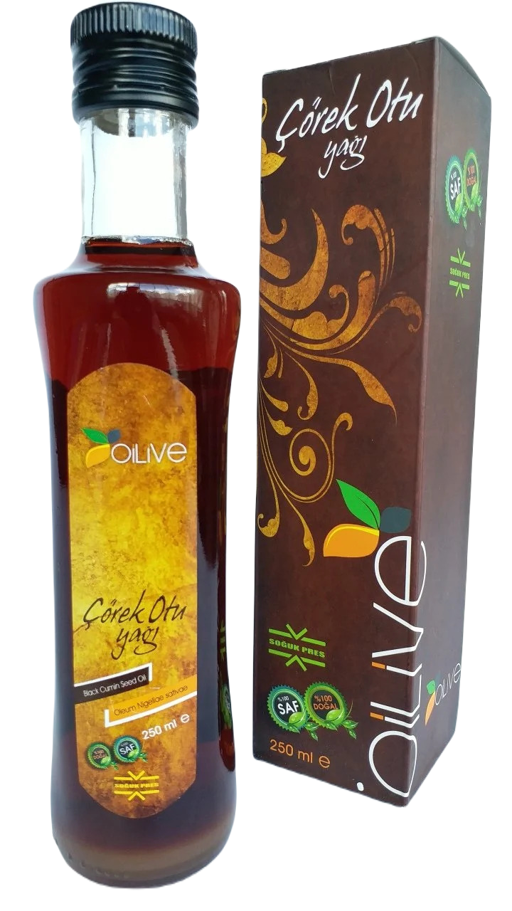 Oilive Çörek Otu Yağı Soğuk Sıkım 250 ml