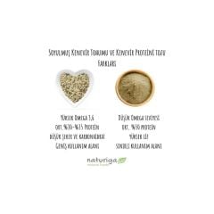 Naturiga Organik Kabuksuz Kenevir Tohumu 200 gr