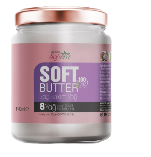 Softem Softbutter 8 Yağ İçeren Saç Bakım Yağı 190 ml