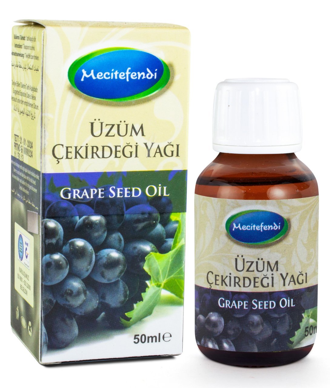 Mecitefendi Üzüm Çekirdeği Yağı 50 ml