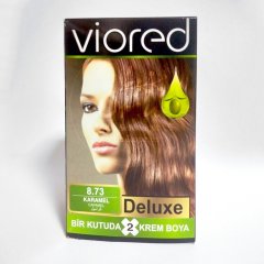 Viored Deluxe Saç Boyası 8.73 Karamel
