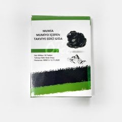Mumia Mumio İçeren Takviye Edici Gıda