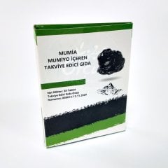 Mumia Mumio İçeren Takviye Edici Gıda