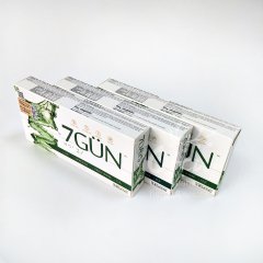 7 Days Detox Spirulina Cla Yeşil Çay Ve Lime 14 Saşe x3