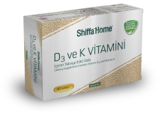 Shiffa Home D3 ve K2 Vitamini 30 Softjel