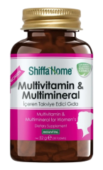 Shiffa Home Multivitamin & Multimineral Kadın 30 Kapsül