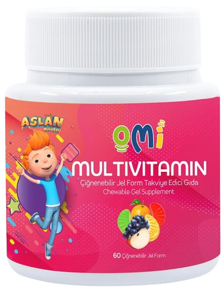 OMİ Multivitamin Çocuk 60 Çiğnenebilir Jel Form