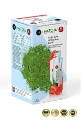 Matcha Japanese Yeşil Çay Spirulina İçeren Çilek Aromalı Matcha Çayı