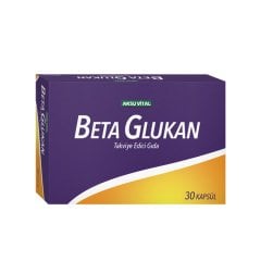 Aksu Vital Beta-Glukan Takviye Edici Gıda 30 Kapsül