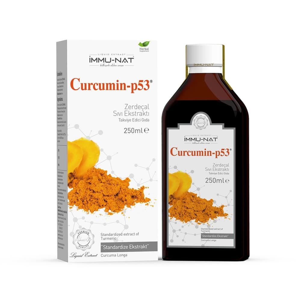 İmmunat Curcumin p53 Zerdeçal Sıvı Ekstraktı 250 ml