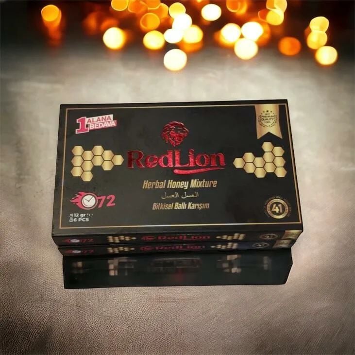 Red Lion Bitkisel Ballı Karışım 12 gr * 6 Adet