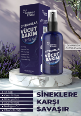 Lokman Efendi Citronella Vücut Bakım Spreyi 125 ml