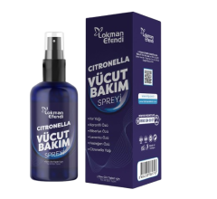 Lokman Efendi Citronella Vücut Bakım Spreyi 125 ml