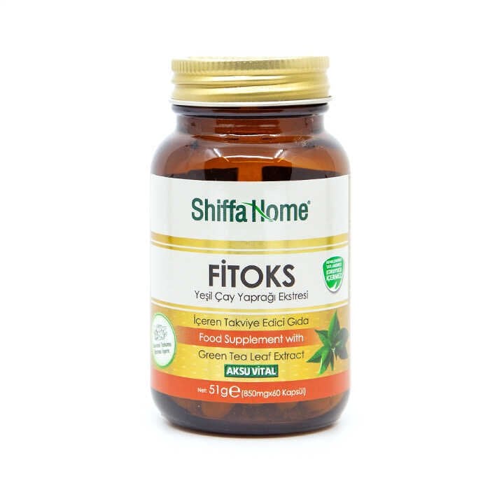 Shiffa Home Fitoks Yeşil Çay Yaprağı Ekstresi 60 Kapsül