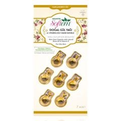 Softem Gül Yağı + E Vitaminli Cilt Bakım Kapsülü Aksu Vital