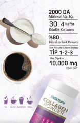 Shiffa Home Kolajen, Glutatyon & Hyaluronik Asit & C Vitamini İçeren Takviye Edici Gıda
