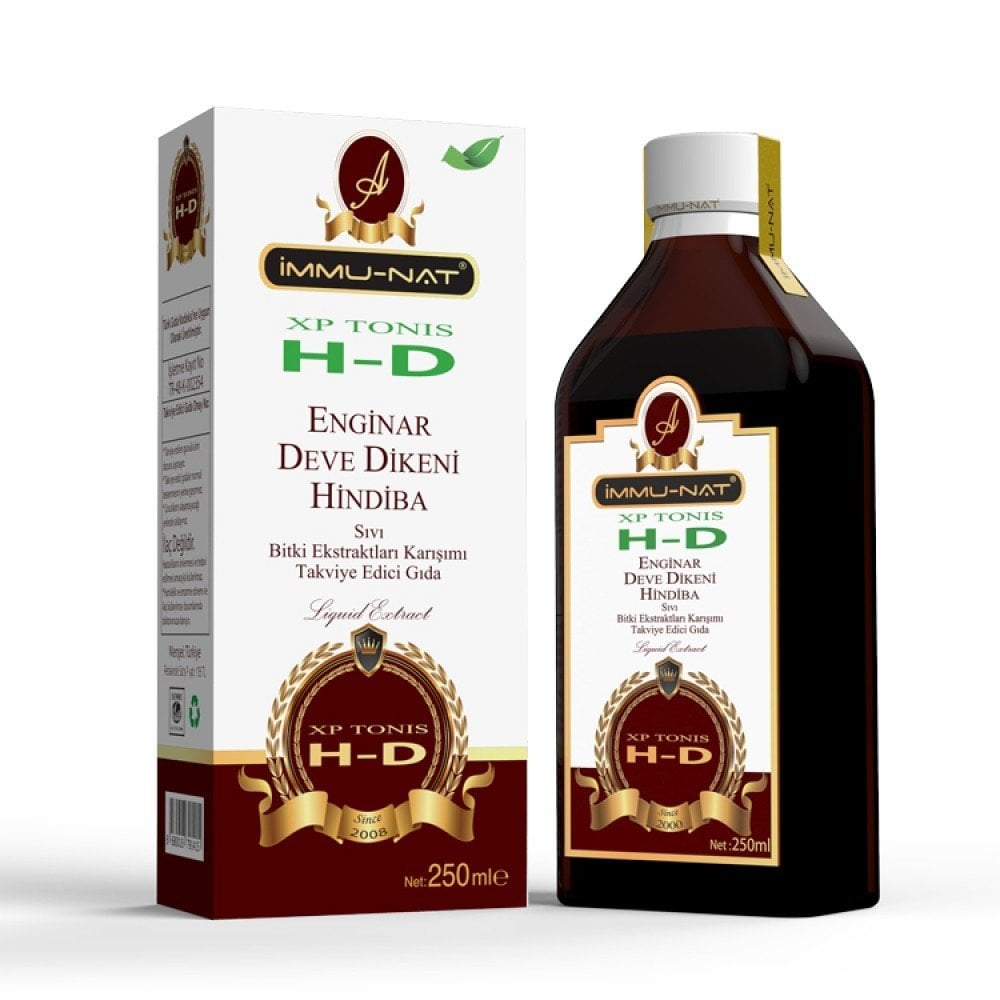 İmmunat XP Tonis HD Enginar Devedikeni Hindiba Ekstratı 250 ml