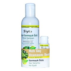 Fiyto Doğal Sarmaşık Özlü Şampuan 500 ml Saç Serumu Hediyeli