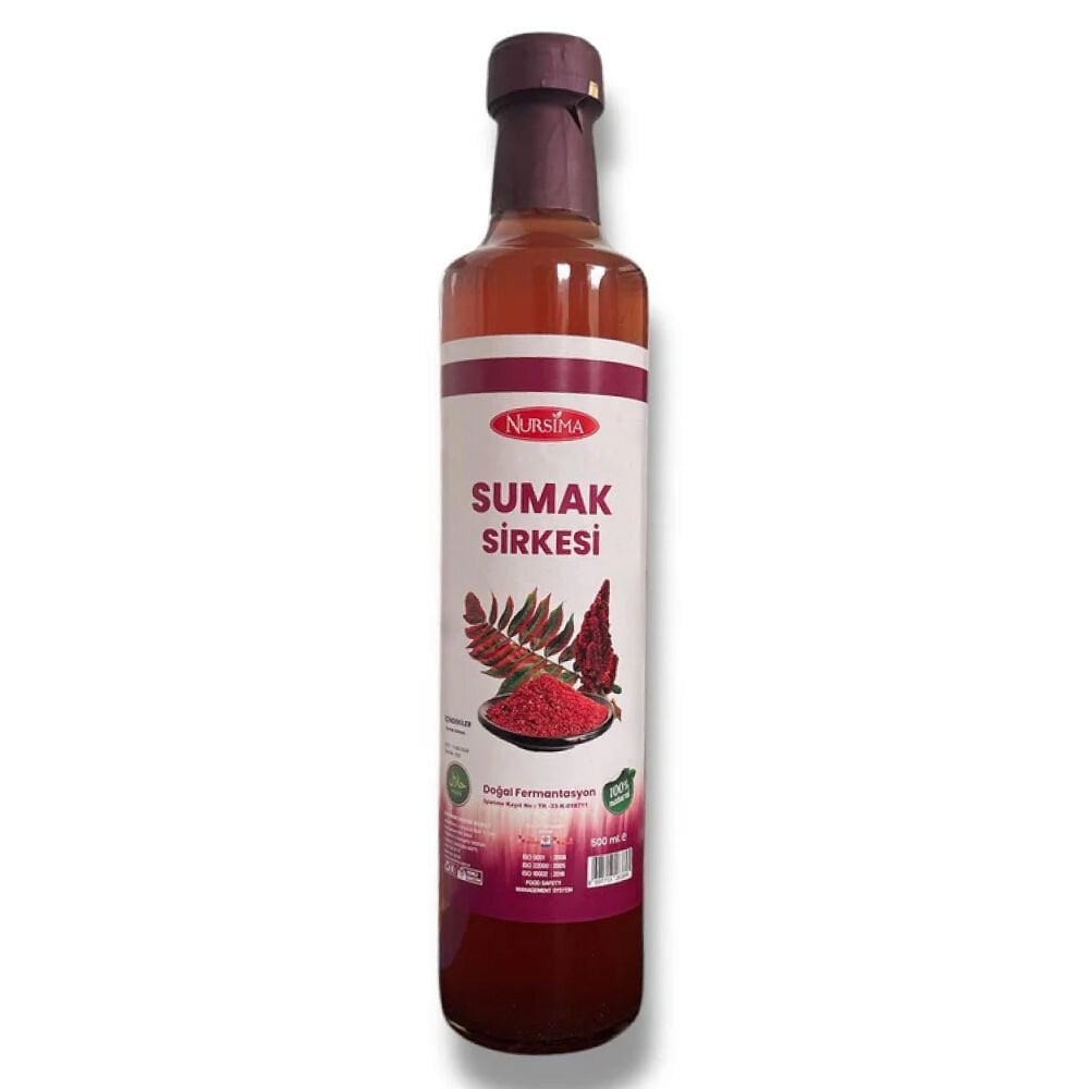 Nursima Sumak Sirkesi Cam Şişe 500 ml